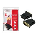 Ver imagem 2 de Adaptador Dvi Macho 24+1 para Hdmi Femea 5+ 003-8600hc
