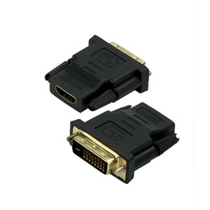 Adaptador Dvi Macho 24+1 para Hdmi Femea 5+ 003-8600hc