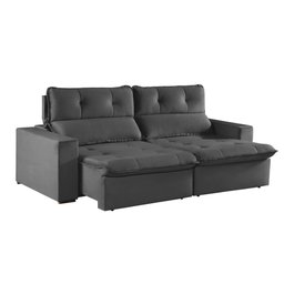 Sofá Retrátil e Reclinável 2 Lugares 200cm Beny - 10