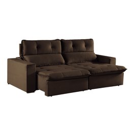 Sofá Retrátil e Reclinável 2 Lugares 200cm Beny - 10