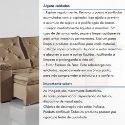 Sofá Retrátil e Reclinável 4 Lugares 270cm Londres Plus - 10