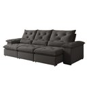 Ver imagem 3 de Sofá Retrátil e Reclinável 4 Lugares 270cm Londres Plus