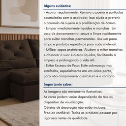 Sofá Retrátil e Reclinável 4 Lugares 270cm Londres Plus - 11