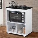 Ver imagem 4 de Kit Balcão Salvia Kaiki Mais Cooktop Fogão Itatiaia Essencial 4 Bocas Bivolt Preto