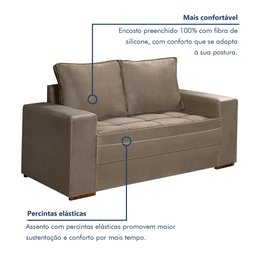 Conjunto Sofá 2 e 3 Lugares Urban - 3
