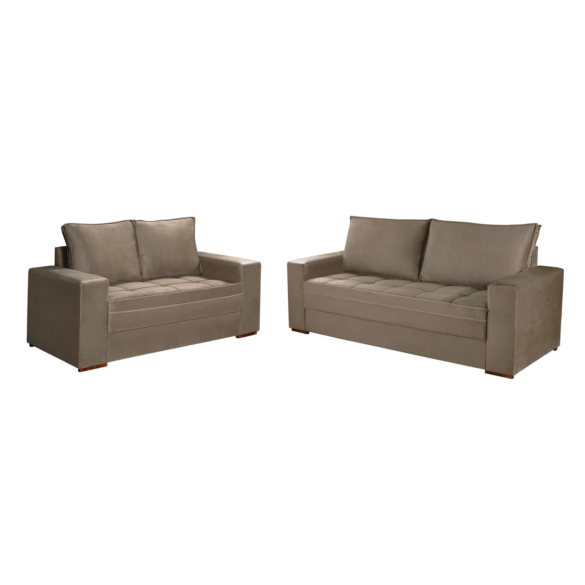 Conjunto Sofá 2 e 3 Lugares Urban - 11