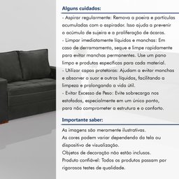 Conjunto Sofá 2 e 3 Lugares Urban - 10