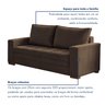 Conjunto Sofá 2 e 3 Lugares Urban - 7