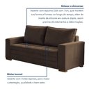 Ver imagem 6 de Conjunto de Sofá 5 Lugares Suede Urban 334cm Yescasa Marrom