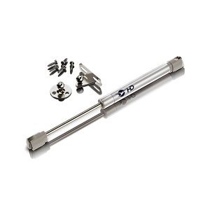 Pistão À Gás 100n Inverso Haste Cromada, Corpo Pintado e Conectores Niquelados. 270mm Unidade - Hd F