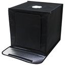 Ver imagem 5 de Mini Estúdio Cabine Fotográfico Portátil 60x60cm 2 Barra Led com 6 Fundos