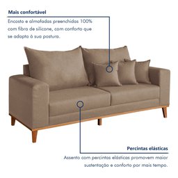 Sofá 2 Lugares 190cm Viena - 3