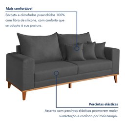 Sofá 2 Lugares 190cm Viena - 3