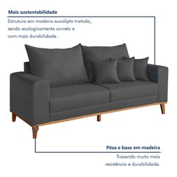 Sofá 2 Lugares 190cm Viena - 2