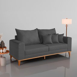 Sofá 2 Lugares 190cm Viena - 1