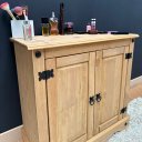 Ver imagem 2 de Balcão 2 Portas em Madeira Cor Natural Boho