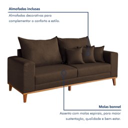 Sofá 2 Lugares 190cm Viena - 5