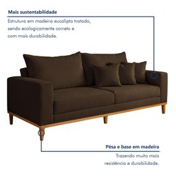 Sofá 2 Lugares 190cm Viena - 4