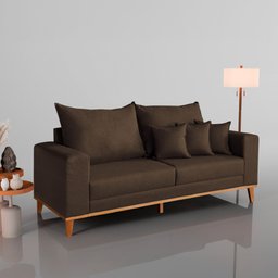 Sofá 2 Lugares 190cm Viena - 1