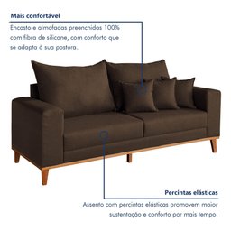 Sofá 2 Lugares 190cm Viena - 3