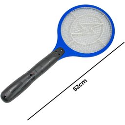 Raquete Elétrica Mata Mosquito Insetos Moscas Recarregável 110/220v - 8