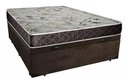 Ver imagem 2 de Cama Box Baú Casal Confort Suede Marrom Com Colchão Casal Confort Molas Ensacada 71x138x188