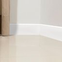 Ver imagem 2 de Kit Rodapé de MDF 30 Barras Lisas de 7CMX2,40m Rende 72 Metros Branco/Liso Moldufama