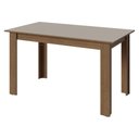 Ver imagem 5 de Conjunto Sala de Jantar Amora Mesa Tampo de Madeira 4 Cadeiras Rustic/Crema/Floral Hibiscos Madesa