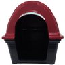 Casinha de Cachorro Cão e Gato Plástica Iglu Número 2 Porte Pequeno Vermelho Furacão Pet N2,0 0860 N - 3