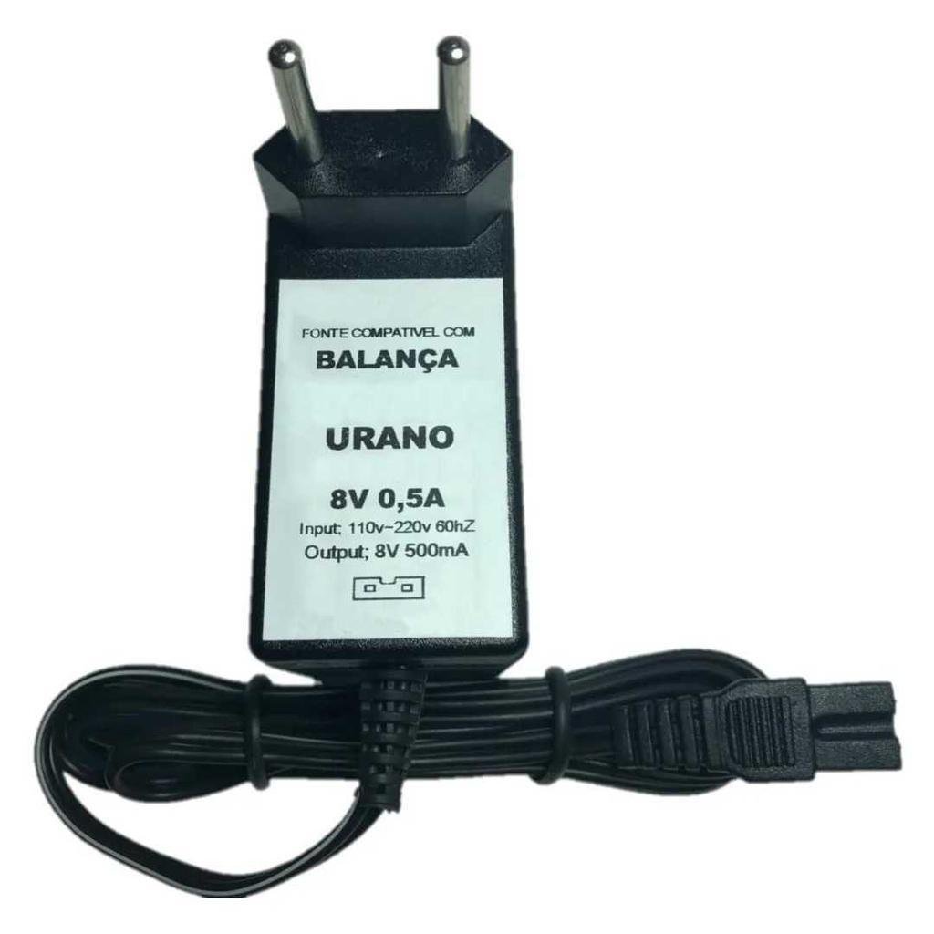 Fonte 8vdc 500mah Balança Urano 110-220v Pops Popz Pop Z S - 2