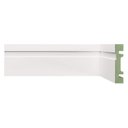 Ver imagem 1 de Kit Rodapé de MDF 10 Barras Frisadas de 8cm x 2,40m Rende 24 Metros Moldufama