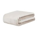 Ver imagem 2 de Cobertor Super Soft 300gr Casal 180x220cm Off-white Sonhare