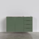 Ver imagem 5 de Balcão Pia 2 Portas 4 Gavetas sem Tampo Ipanema CabeCasa MadeiraOriginals