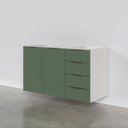 Ver imagem 6 de Balcão Pia 2 Portas 4 Gavetas sem Tampo Ipanema CabeCasa MadeiraOriginals