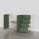 Ver imagem 7 de Balcão Pia 2 Portas 4 Gavetas sem Tampo Ipanema CabeCasa MadeiraOriginals