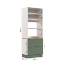 Ver imagem 4 de Torre Quente 2 Portas 2 Gavetas 2 Nichos com Rodapé Ipanema CabeCasa MadeiraOriginals