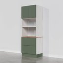 Ver imagem 6 de Torre Quente 2 Portas 2 Gavetas 2 Nichos com Rodapé Ipanema CabeCasa MadeiraOriginals