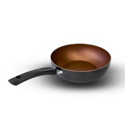 Panela Frigideira WOK 24 cm Antiaderente Alumínio - 4