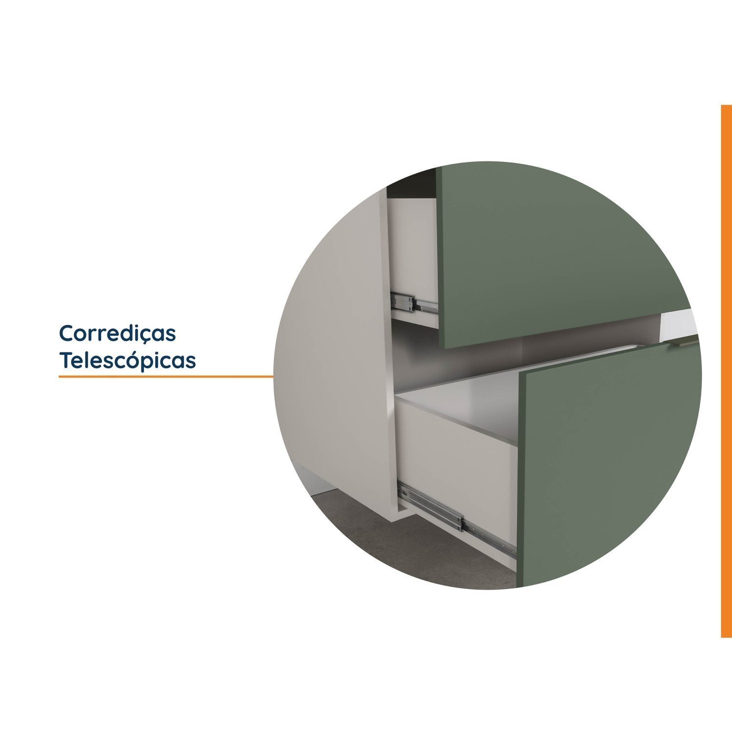 Torre Quente 2 Portas 2 Gavetas 2 Nichos para Forno e Microondas Ipanema CabeCasa MadeiraMadeira - 12