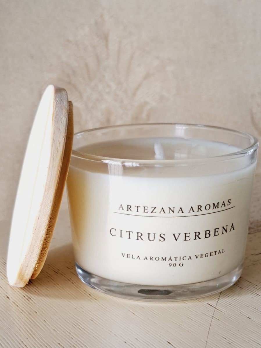 Vela Cítrus Verbena - 90g Artezana Aromas Linha Clássica - 3