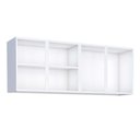 Ver imagem 2 de Armário Aéreo de Cozinha 4 Portas Juno 150 Cozimax Cinza Argila