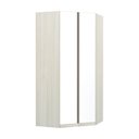 Ver imagem 1 de Guarda-roupa Solteiro Luciane Canto Diagonal Prime Plus 2 Portas