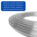 Ver imagem 2 de Mangueira Cristal Flexível em Pvc Transparente 5/16" X 1mm Uso em Indústria Agricultura Doméstico Of