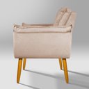 Ver imagem 4 de Poltrona Opala para Quarto:bege