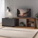 Ver imagem 1 de Rack Extensível para TV até 55 Polegadas 1 Porta 3 Nichos Yescasa