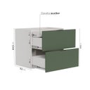 Ver imagem 6 de Balcão 2 Gavetões Sem Tampo Ipanema CabeCasa MadeiraOriginals