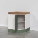 Ver imagem 3 de Balcão Canto Oblíquo com Tampo e Rodapé Ipanema CabeCasa MadeiraOriginals