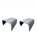 Ver imagem 1 de - Kit 02un Esteiras Reta Flexível Para Braço Sofá Cinza M A Sorprezo