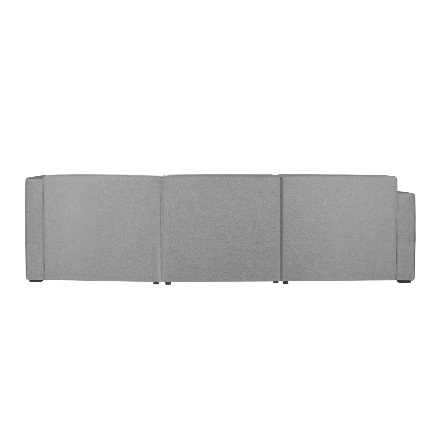 Sofá de Canto 4 Lugares com Puff 284cm Linho Lutz Yescasa - 5
