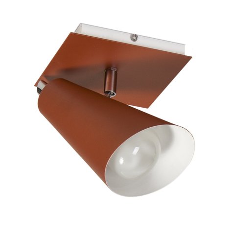 Spot Luminária PT01 Moderno 17,5x15x15cm 1 Unidade Cobre